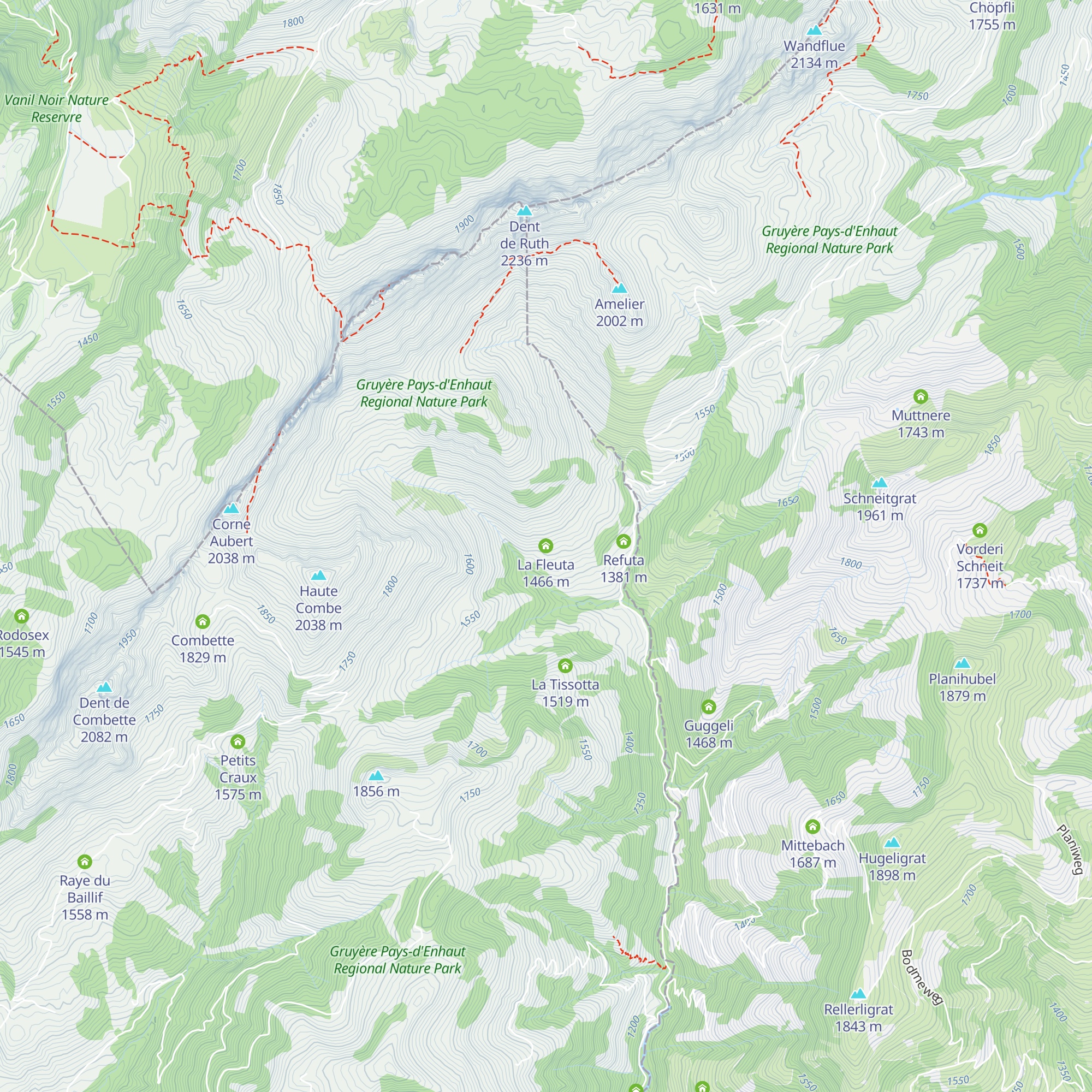 La Fleuta map