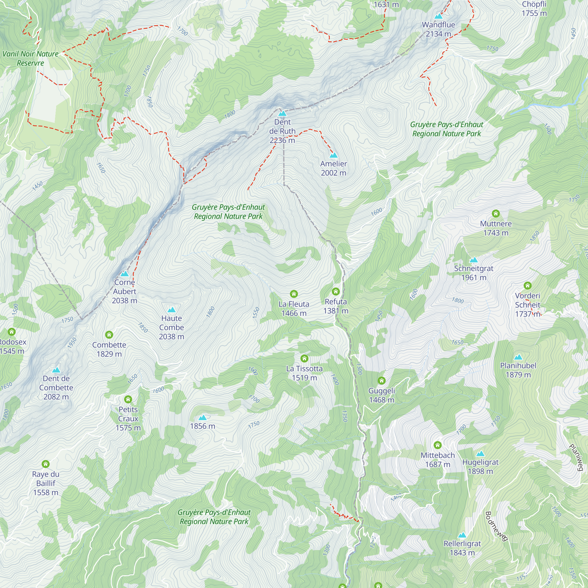La Fleuta map
