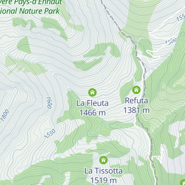 Map of La Fleuta