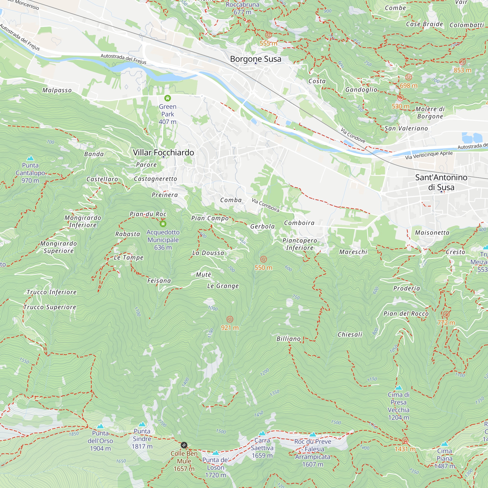 Agolli,Veroneze map