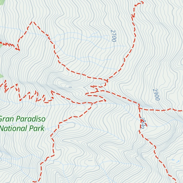 Map of Rifugio Federico Chabod