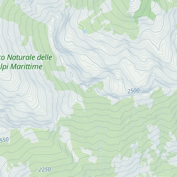 Map of Gorgia Cagna