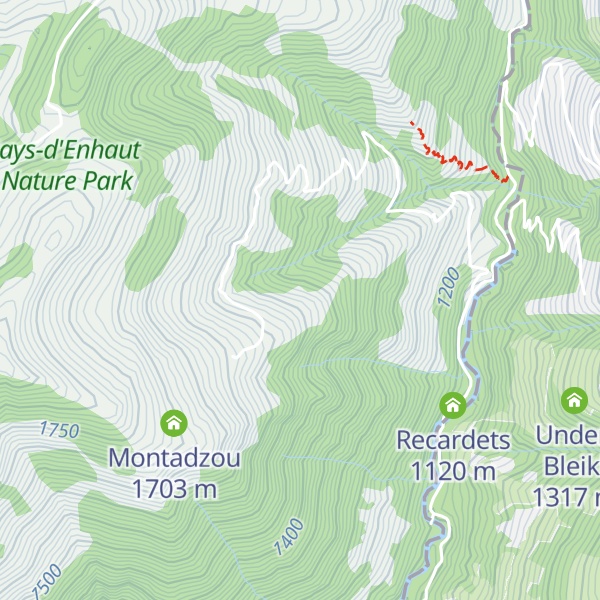 Map of Les Pingaires