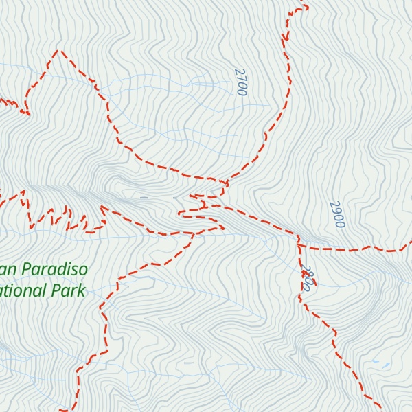 Map of Locale invernale Rifugio Chabod