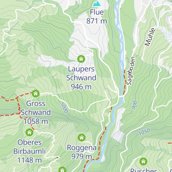 Map of Eggers Schwand