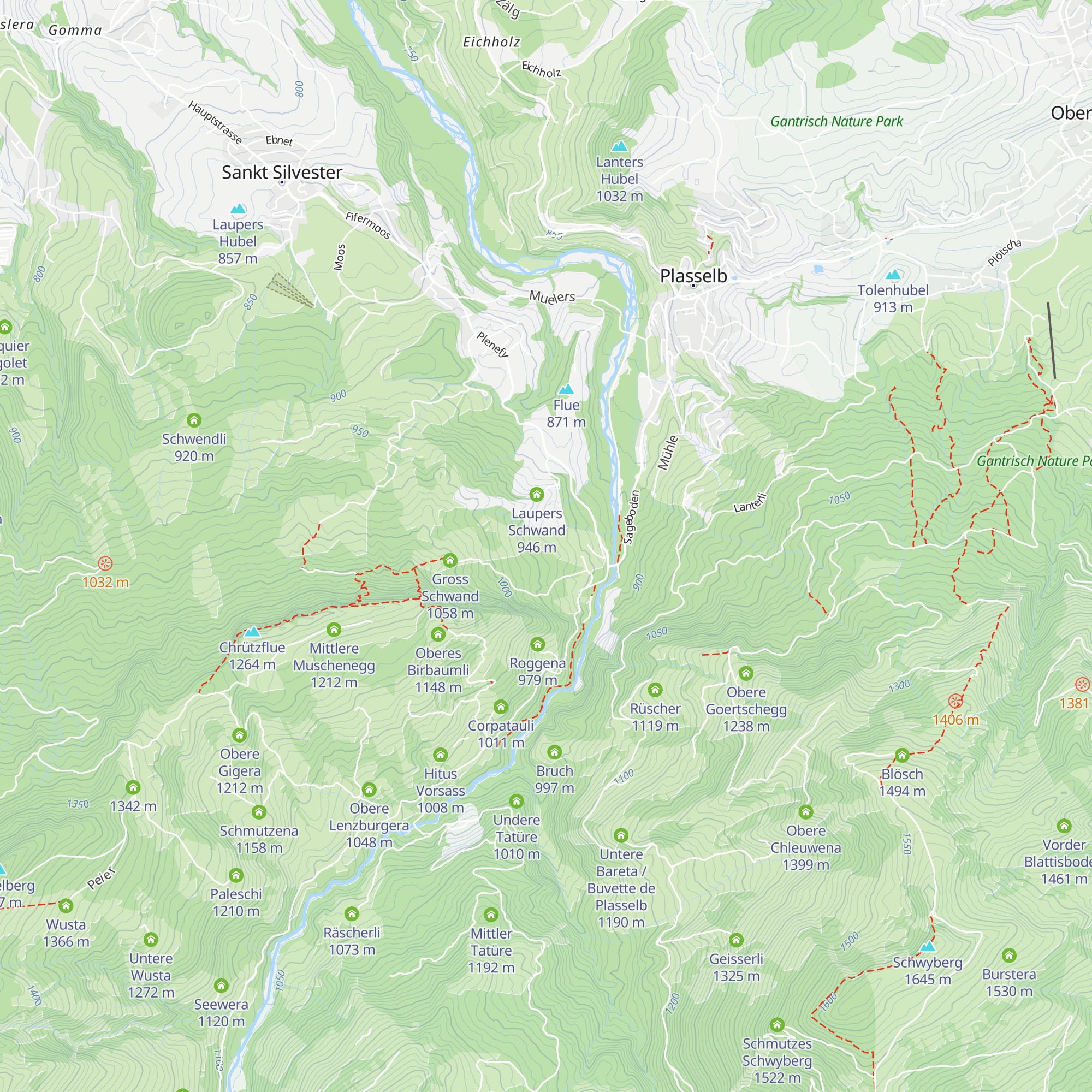 Eggers Schwand map
