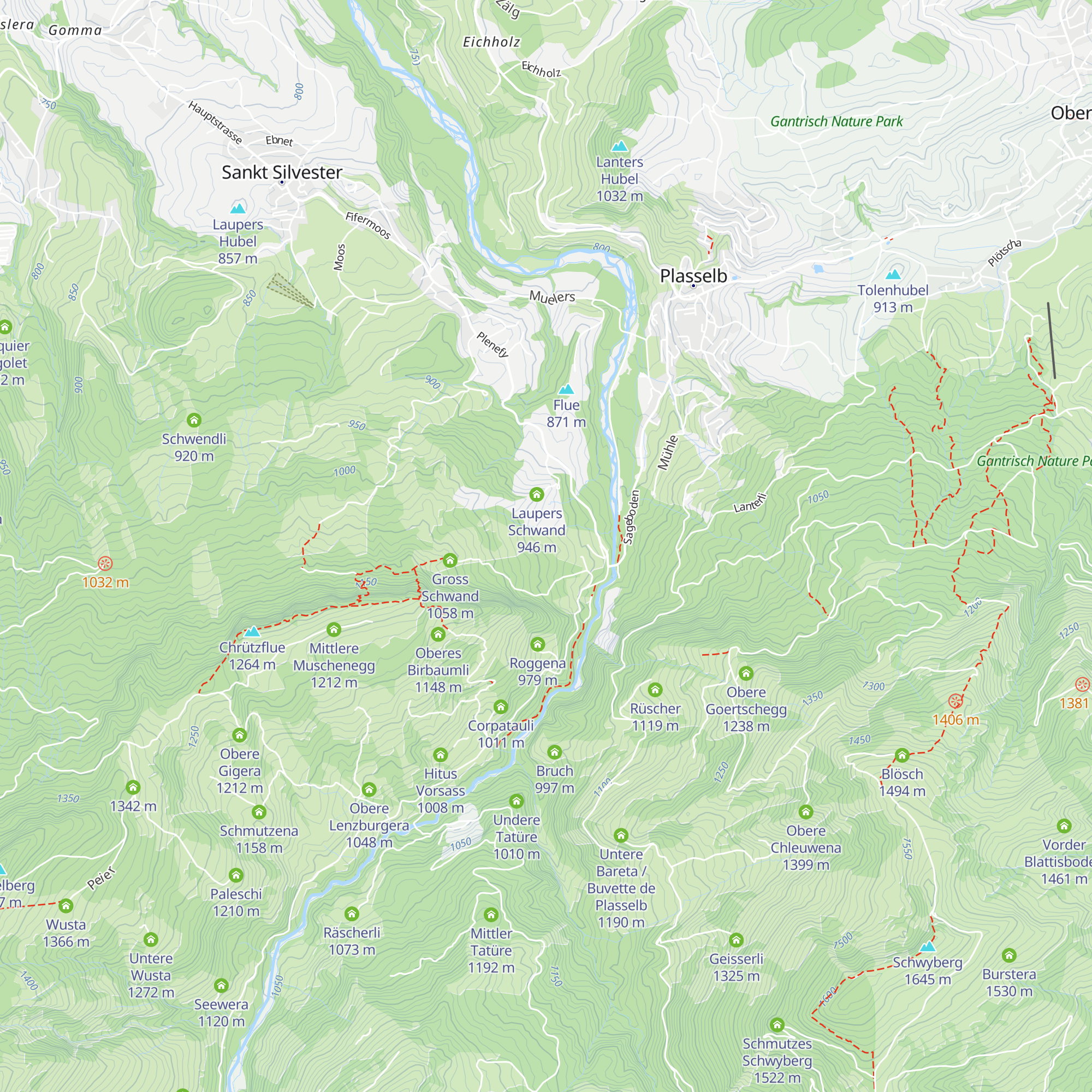 Eggers Schwand map