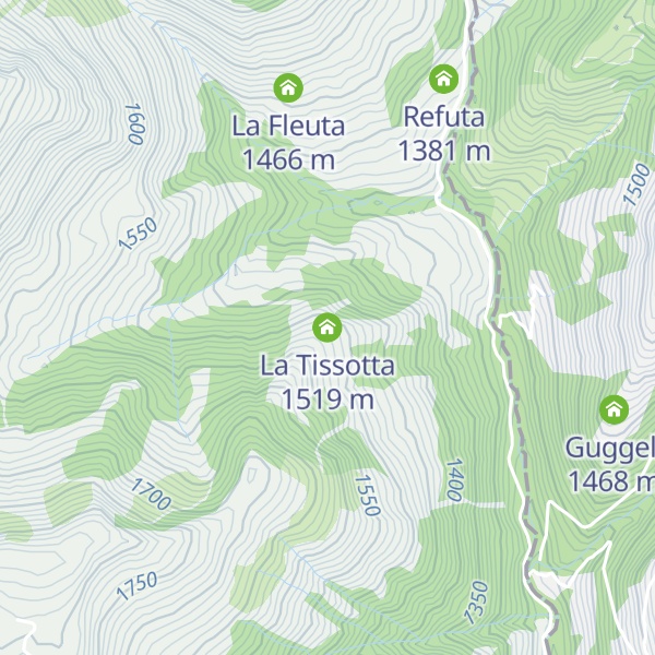 Map of La Tissotta