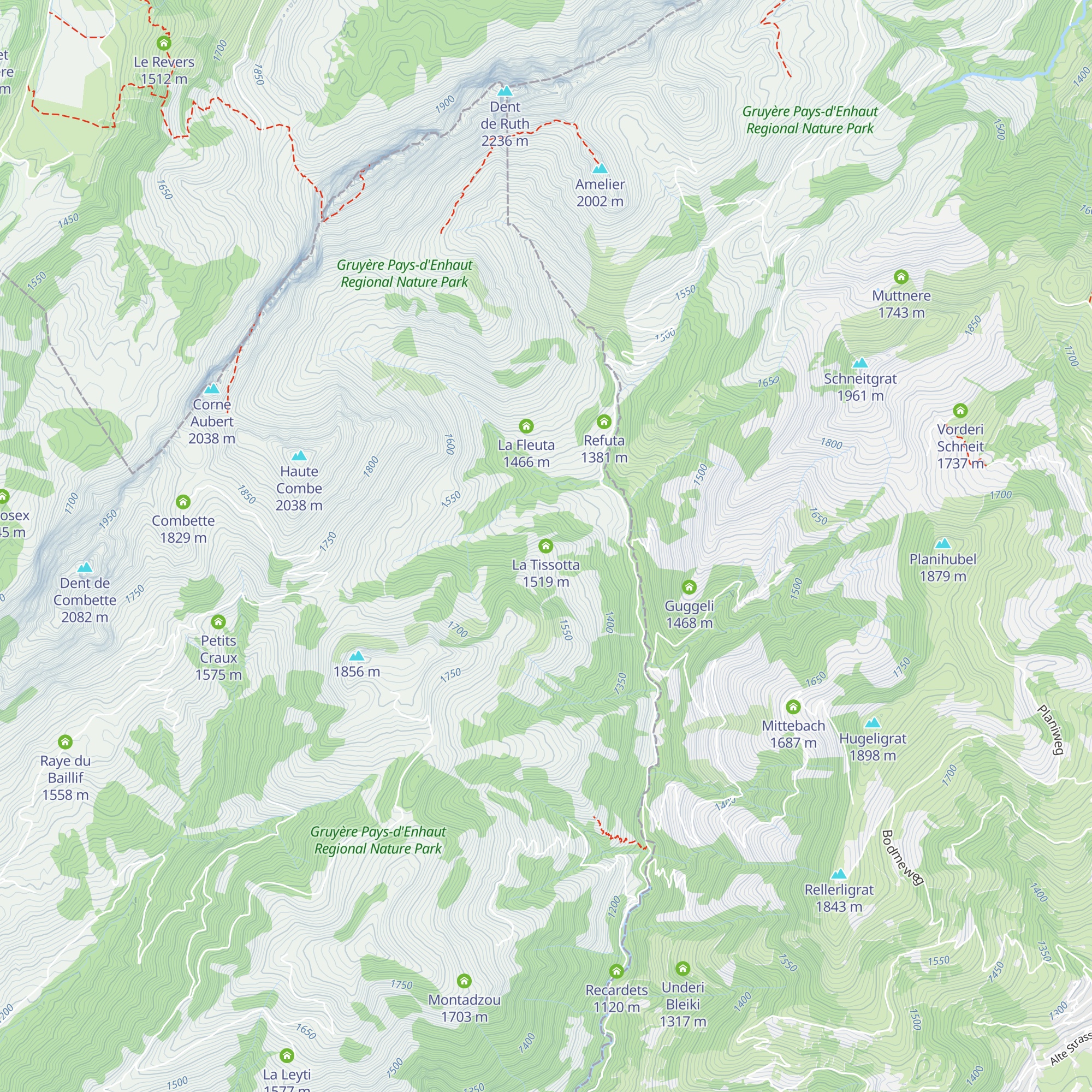 La Tissotta map
