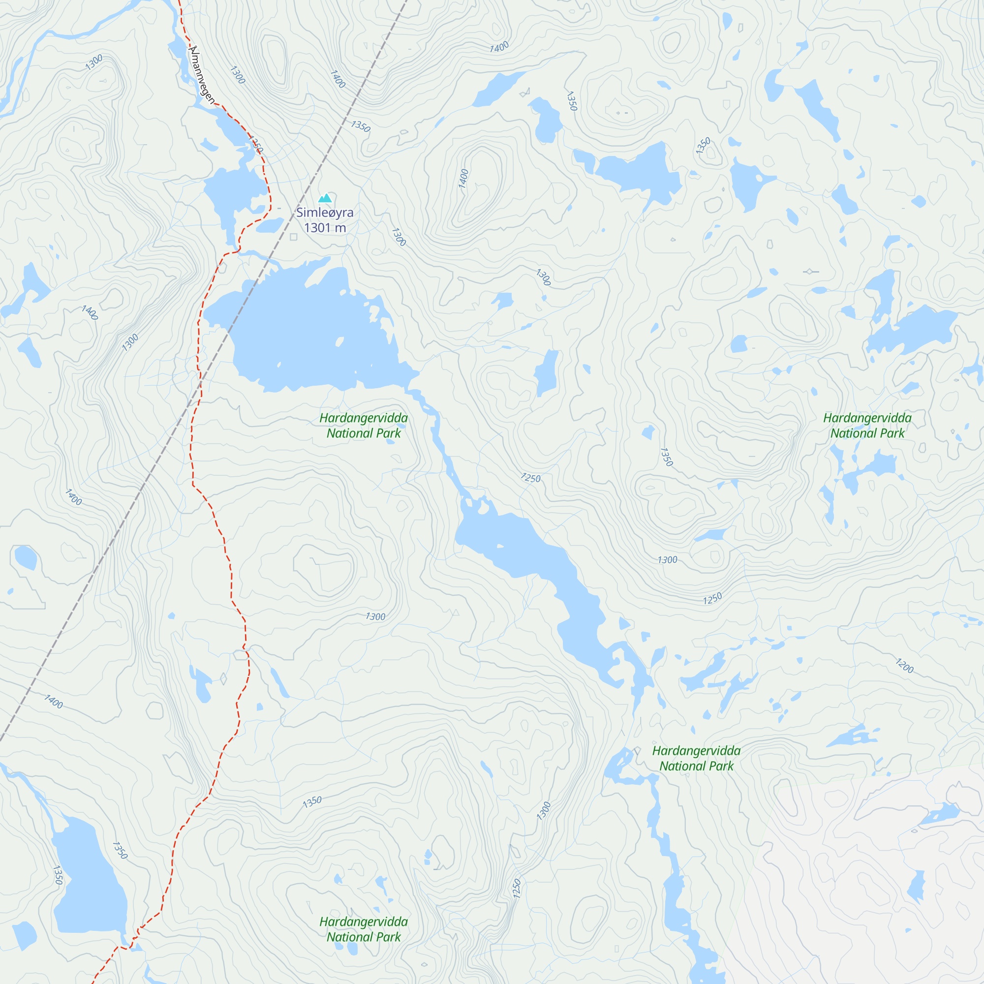 Knutsbu map