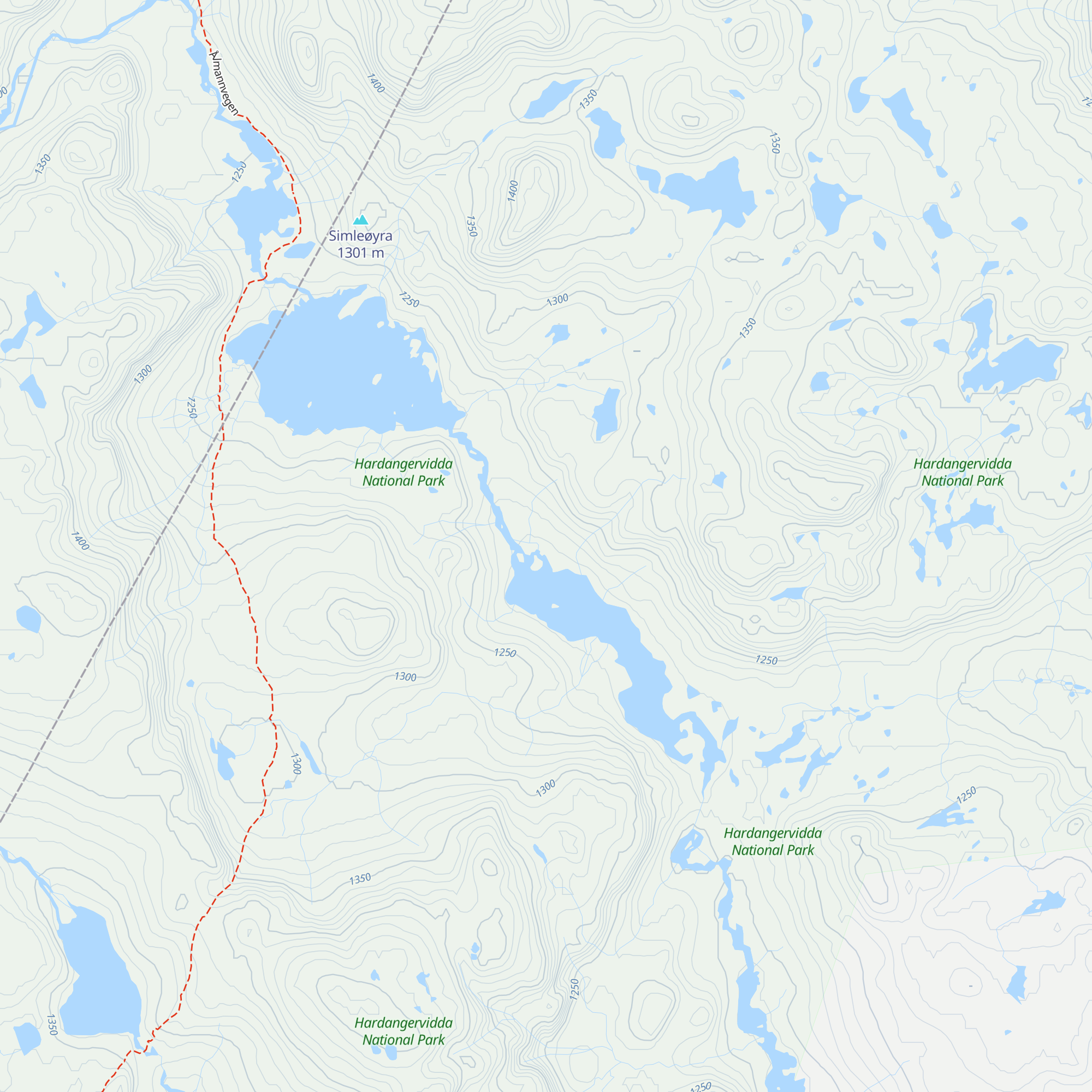 Knutsbu map