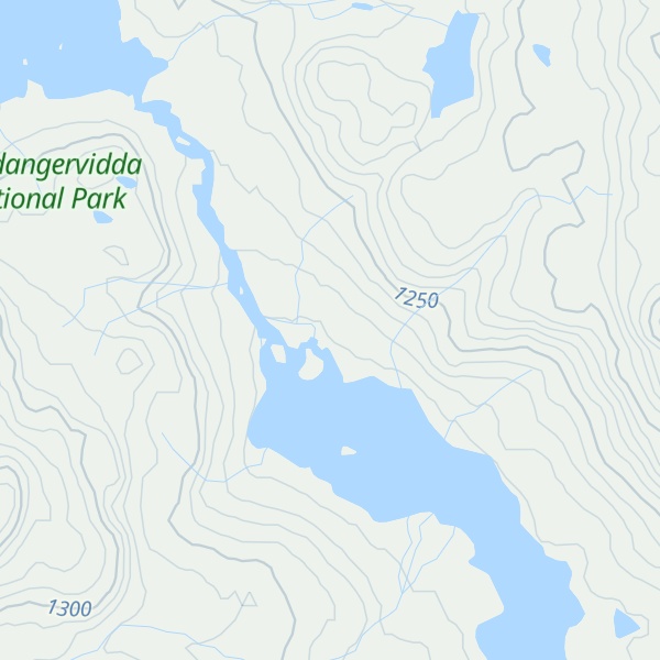 Map of Knutsbu