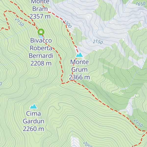 Map of Lo Gromet