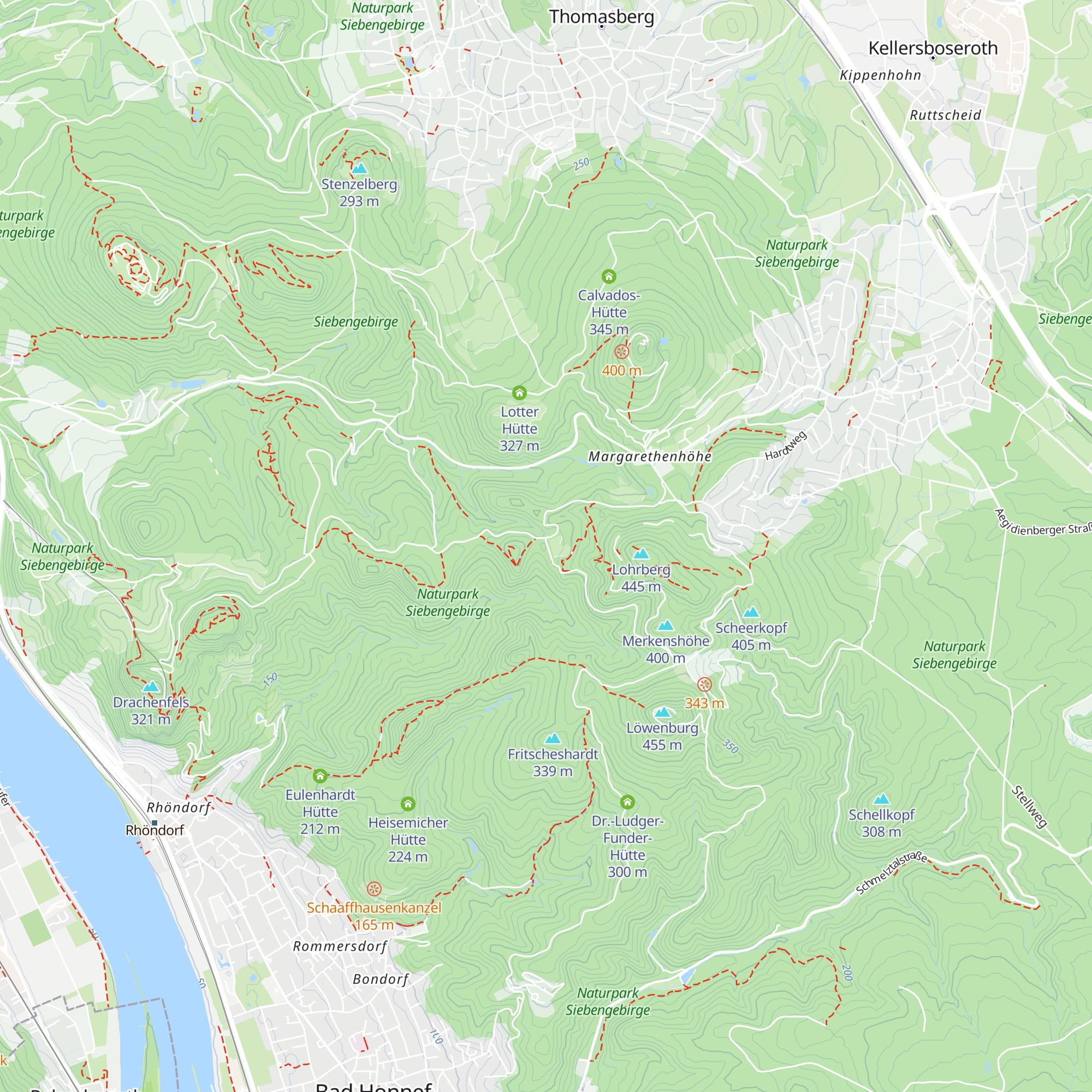 Userother Hütte map
