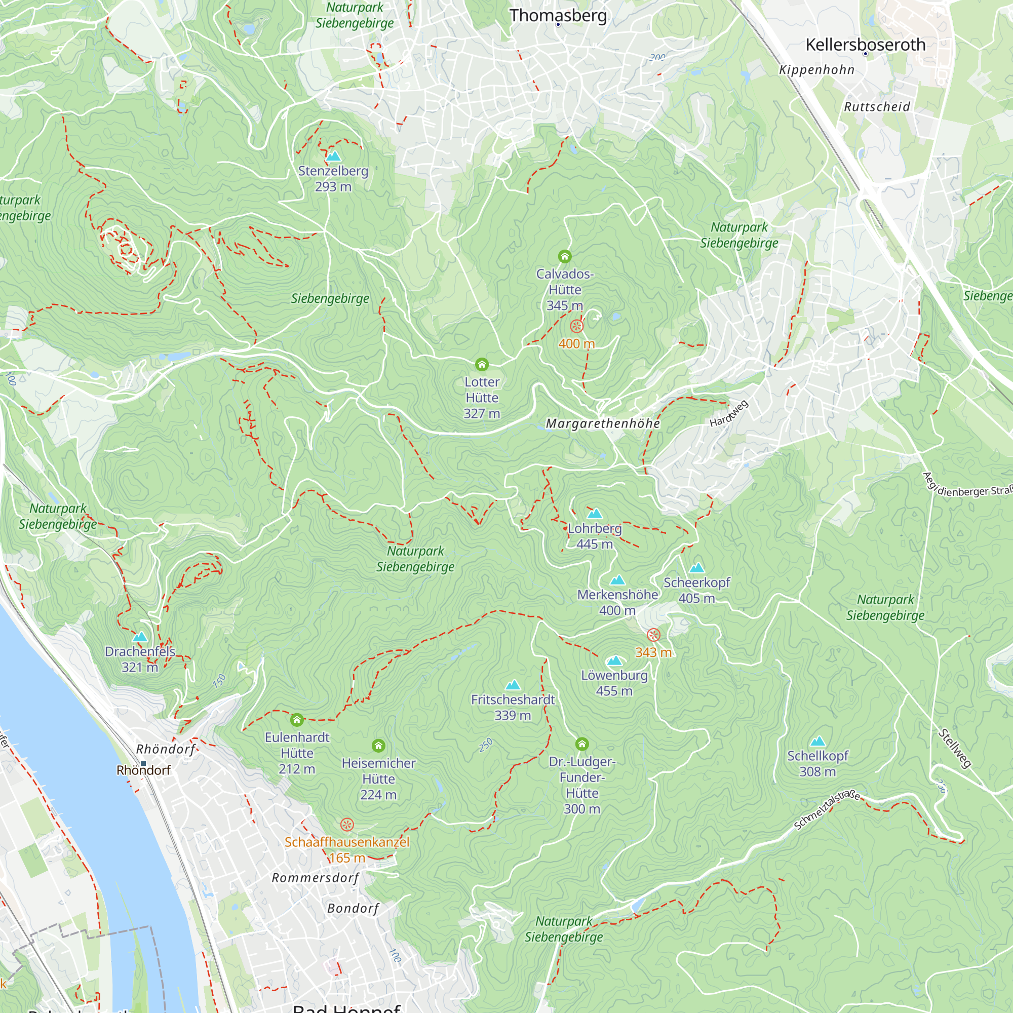 Userother Hütte map
