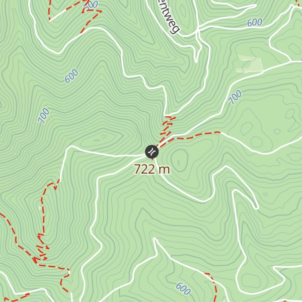 Map of Refuge du Stauffen