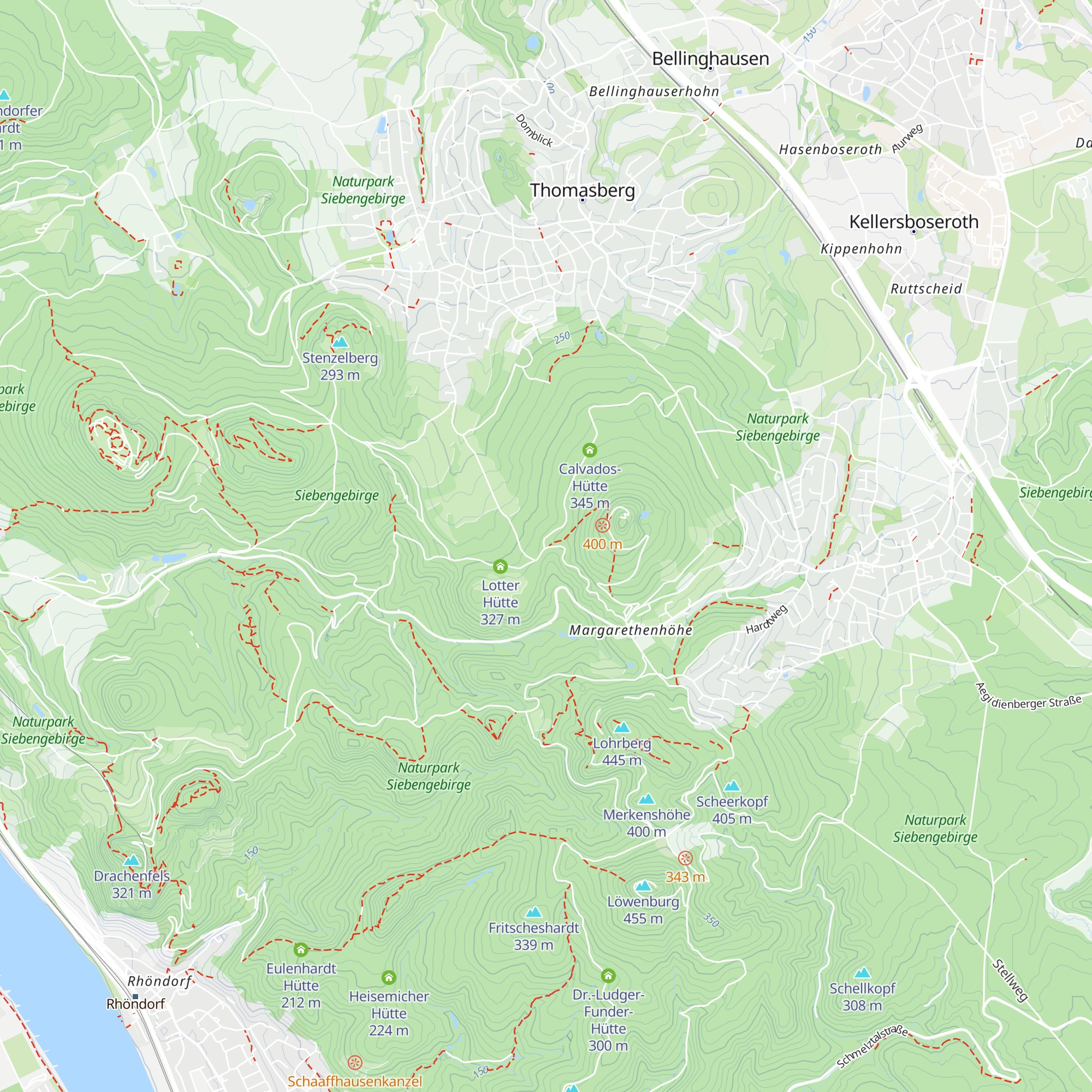 Stuttgarter Hütte map