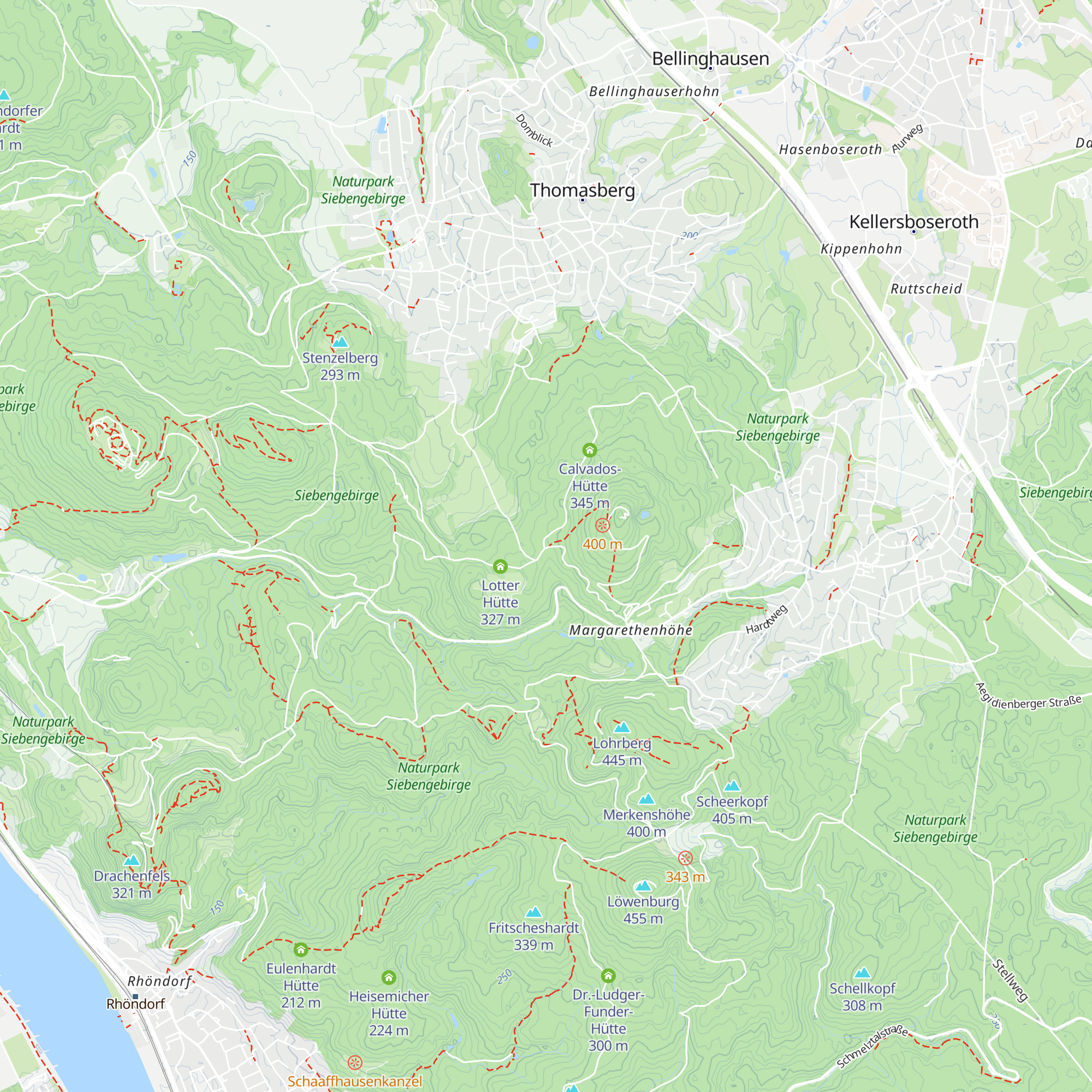 Stuttgarter Hütte map