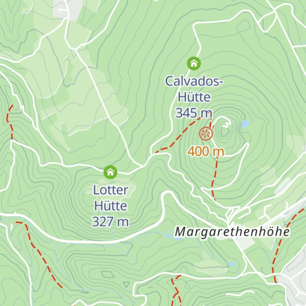 Map of Stuttgarter Hütte