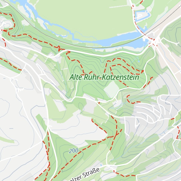 Map of Katzenstein