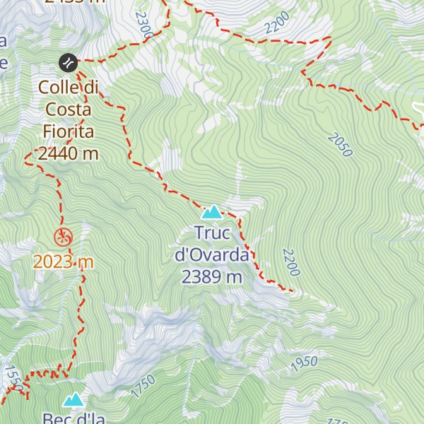 Map of Truc d'Ovarda