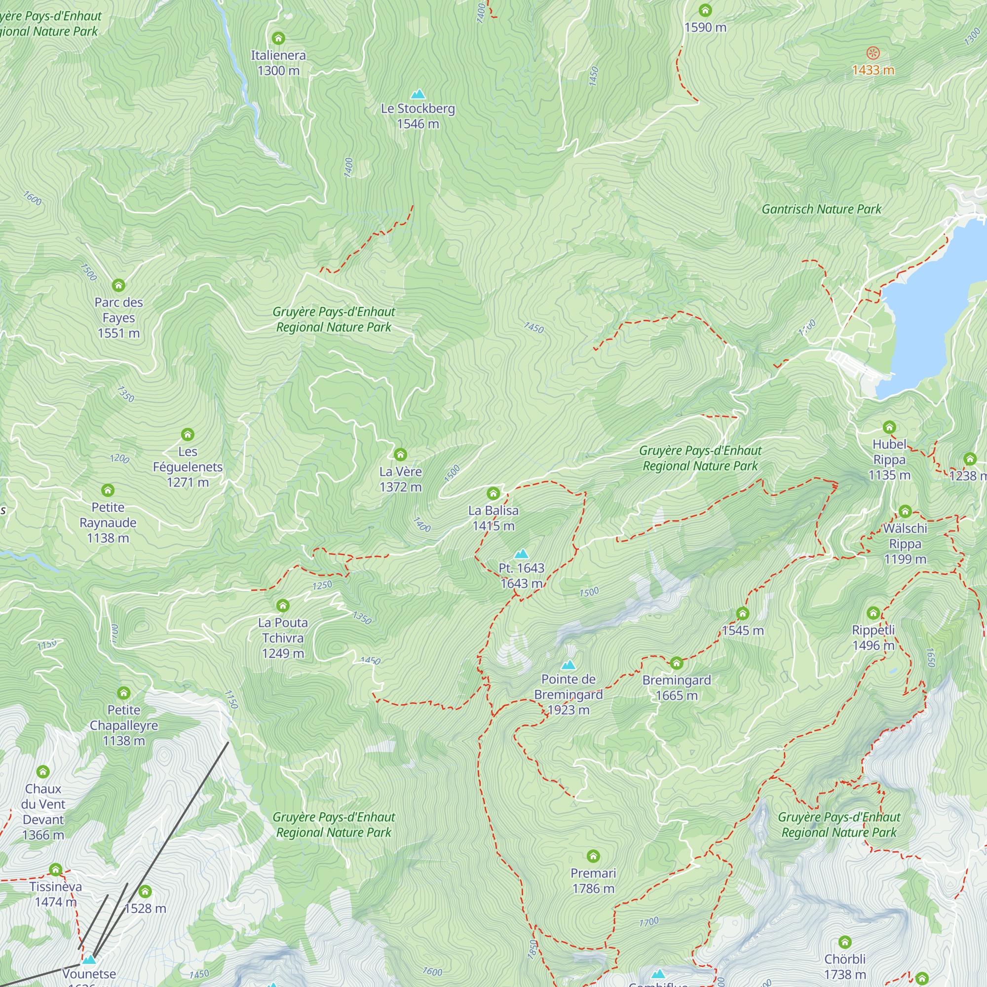 La Balisa map