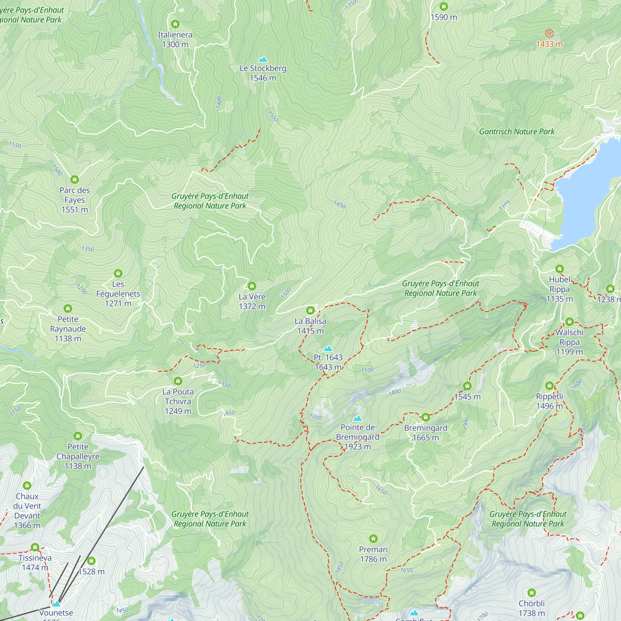 La Balisa map