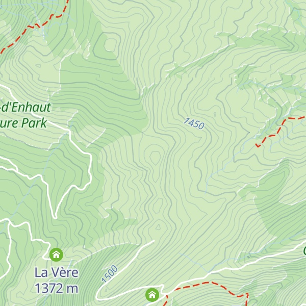 Map of Lenzburgera