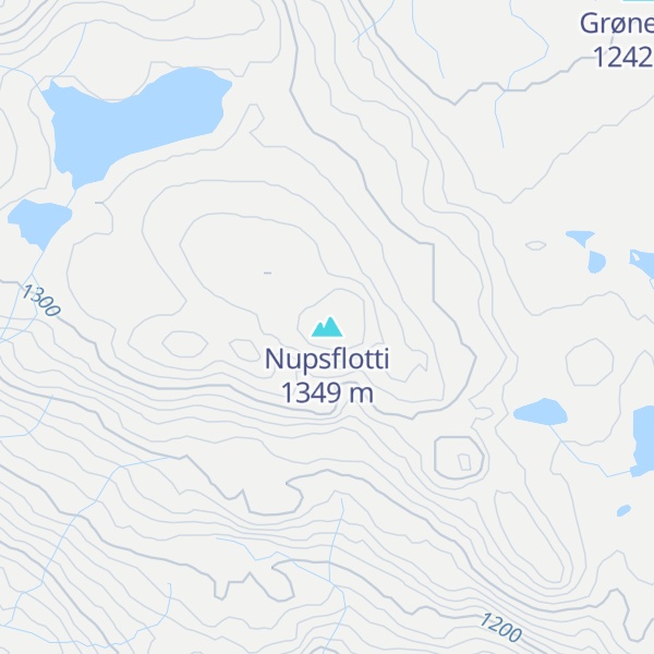 Map of Nupsflotti