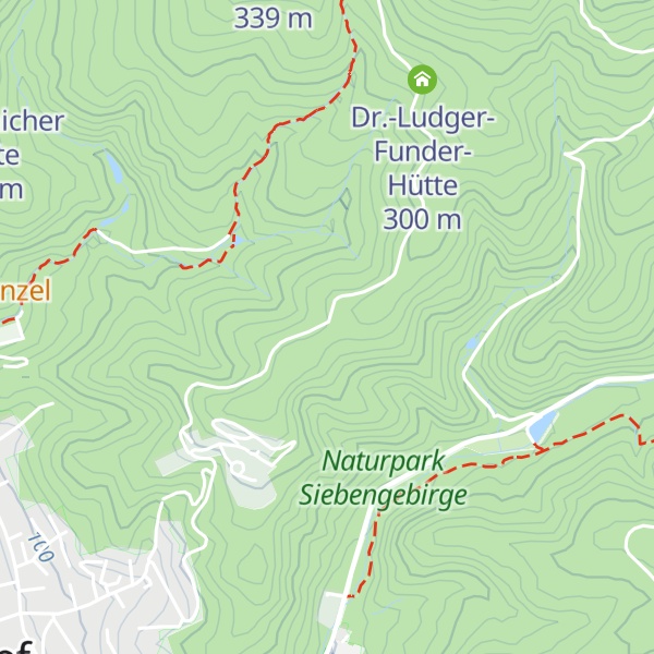 Map of Dreuschekop-Hütte