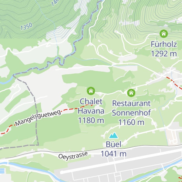 Map of Chalet Havana