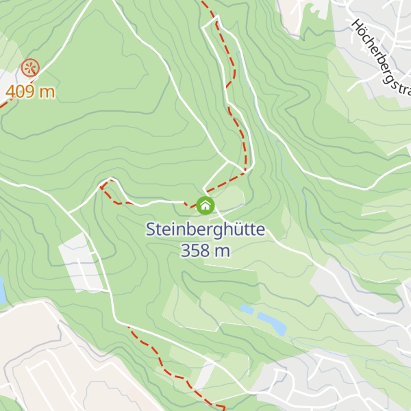 Map of Steinberghütte