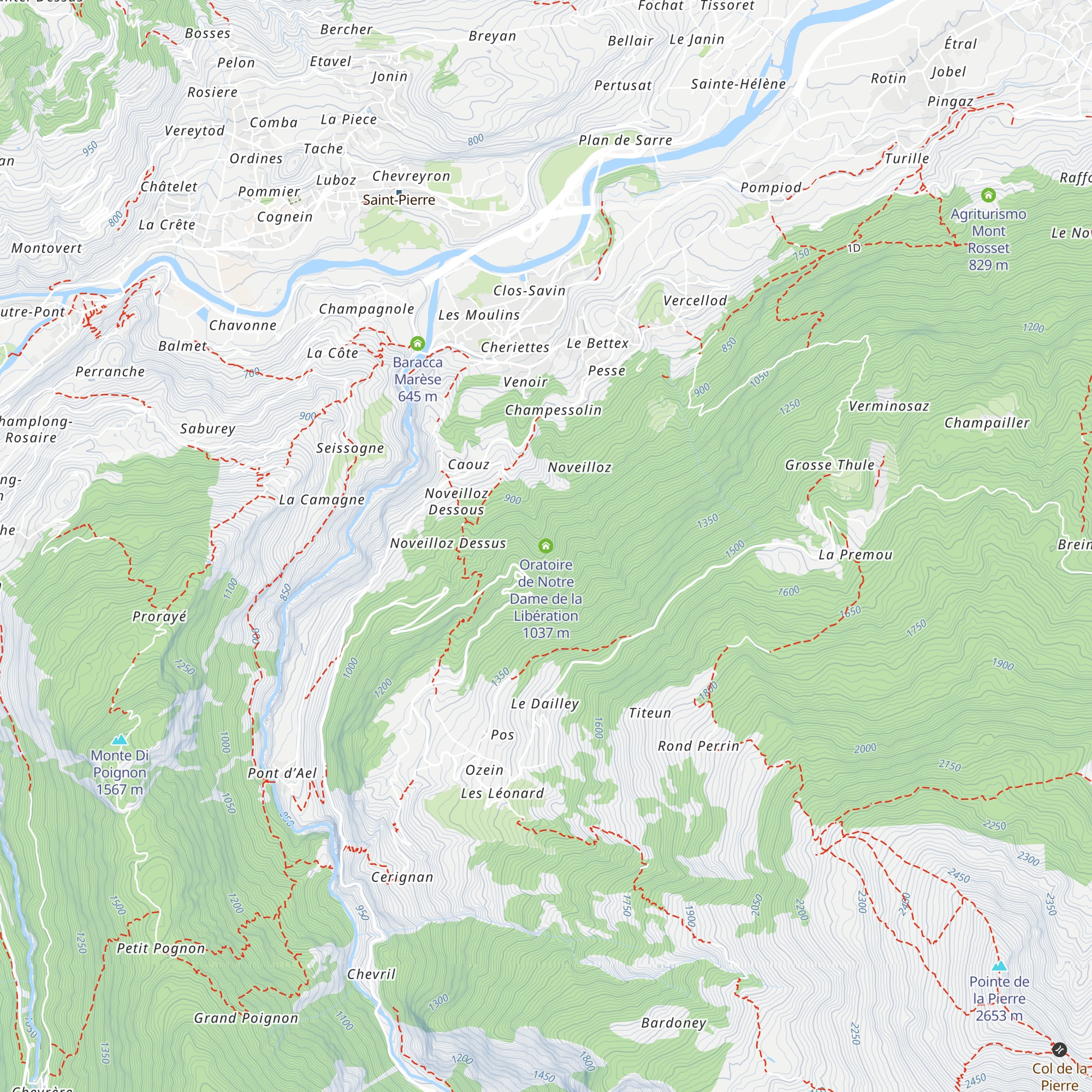 Oratoire de Notre Dame de la Libération map
