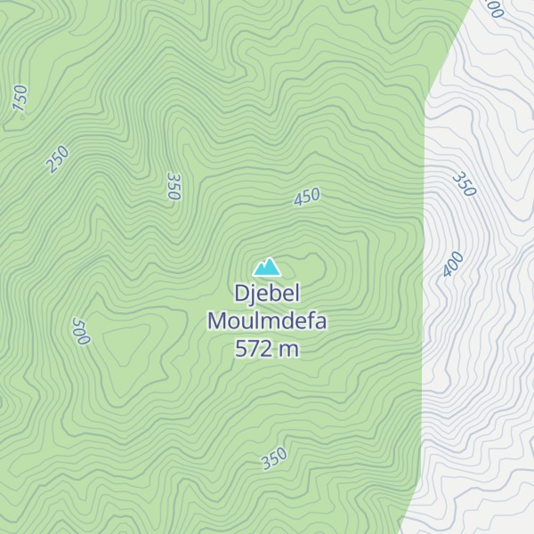 Map of Djebel Moulmdefa