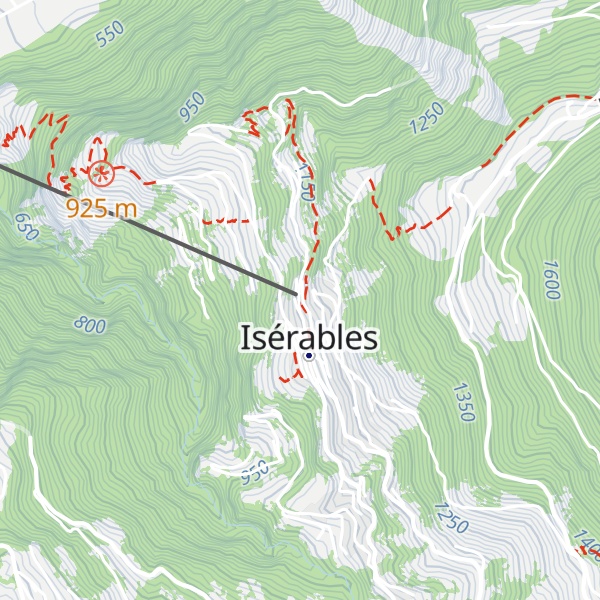 Map of Café Restaurant de l 'Avenir