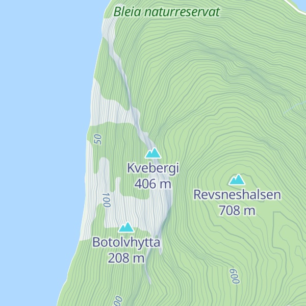 Map of Kvebergi