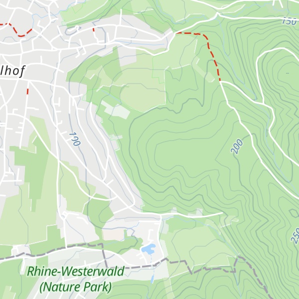 Map of Eifelblickhütte