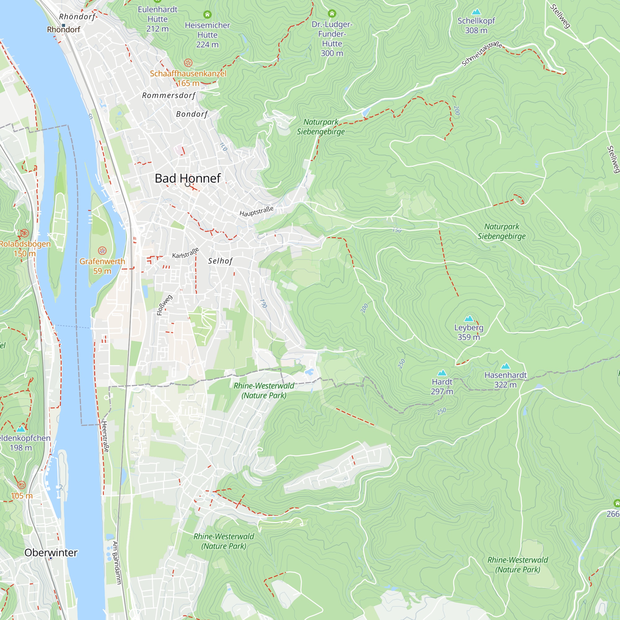Eifelblickhütte map