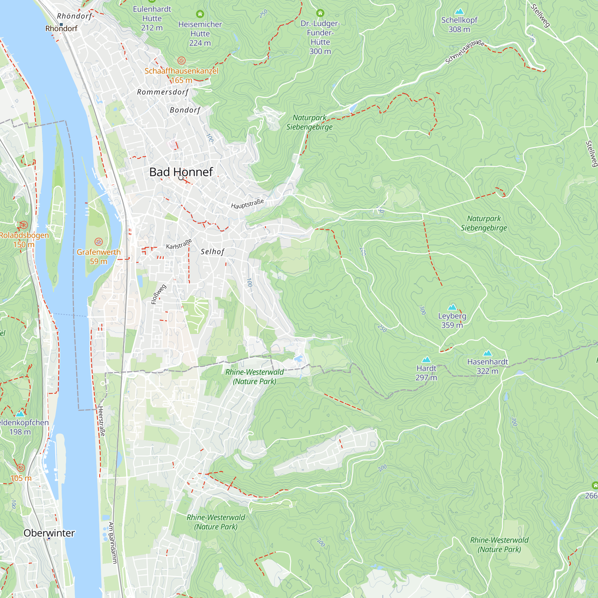 Eifelblickhütte map