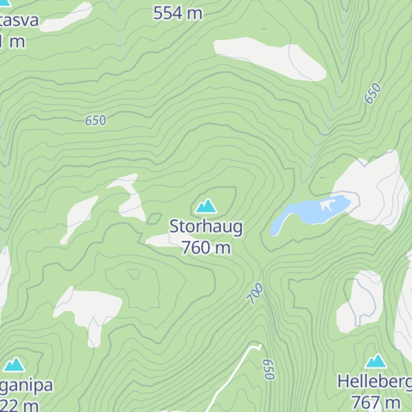 Map of Storhaug