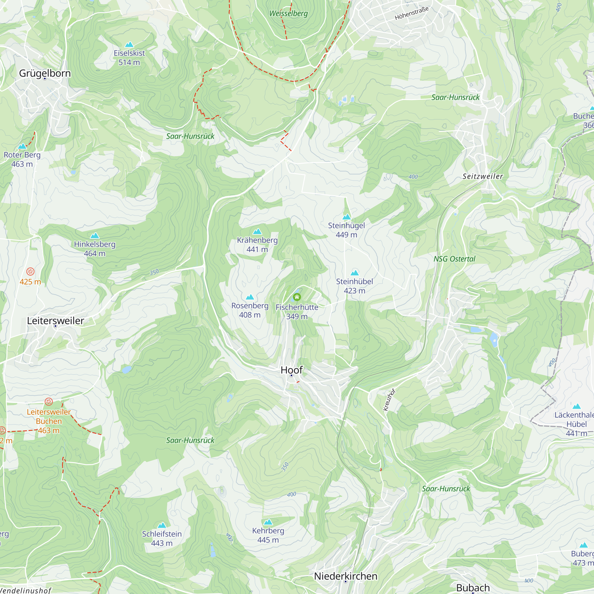 Fischerhütte map