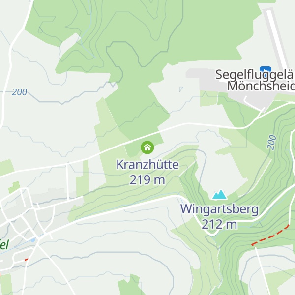 Map of Kranzhütte