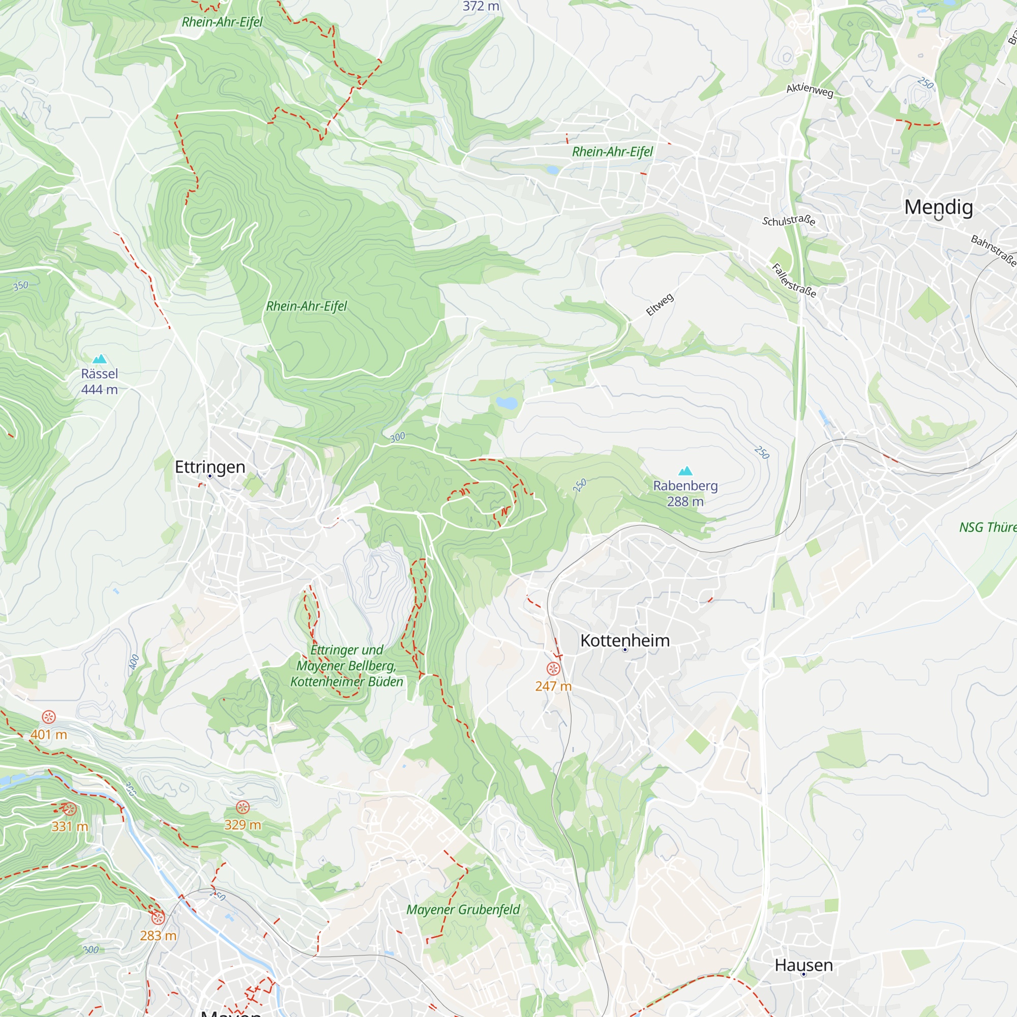 Waenloft-Hütte map