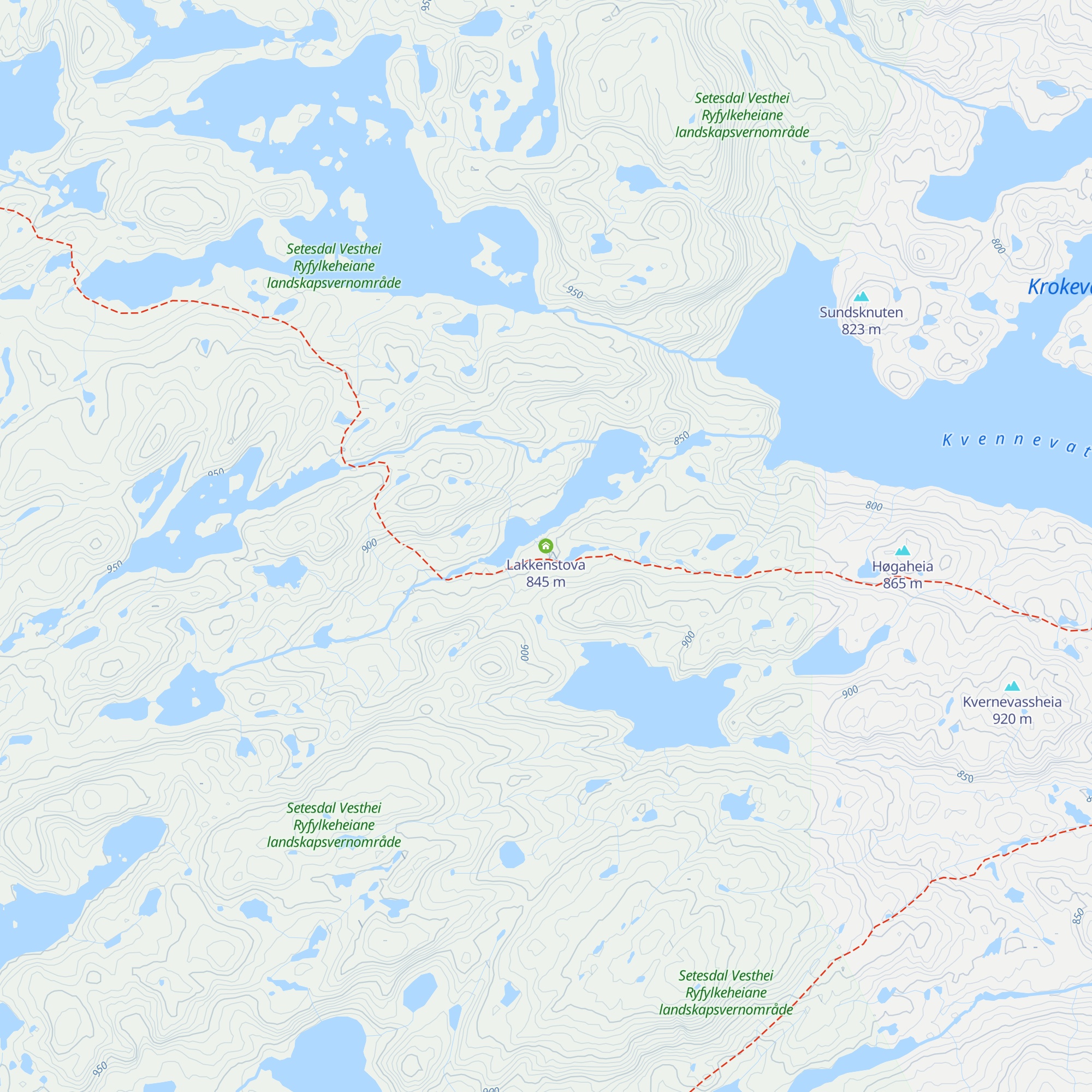 Lakkenstova map