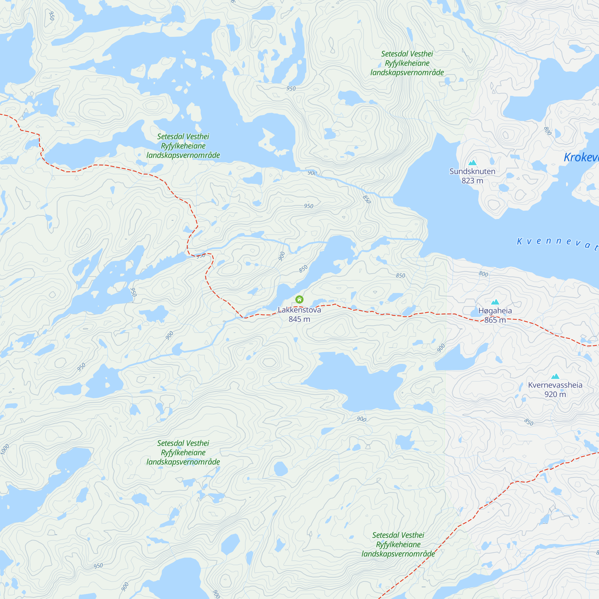 Lakkenstova map
