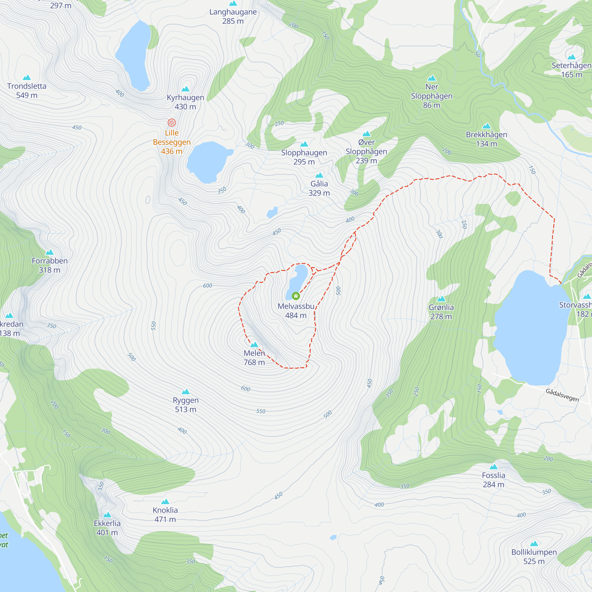 Melvassbu map