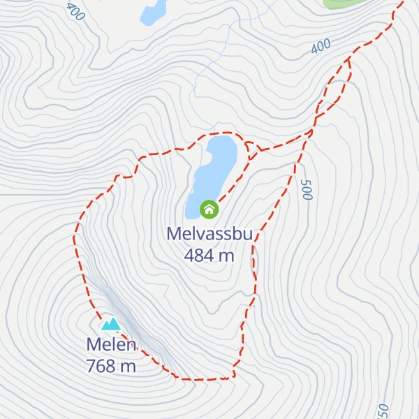 Map of Melvassbu