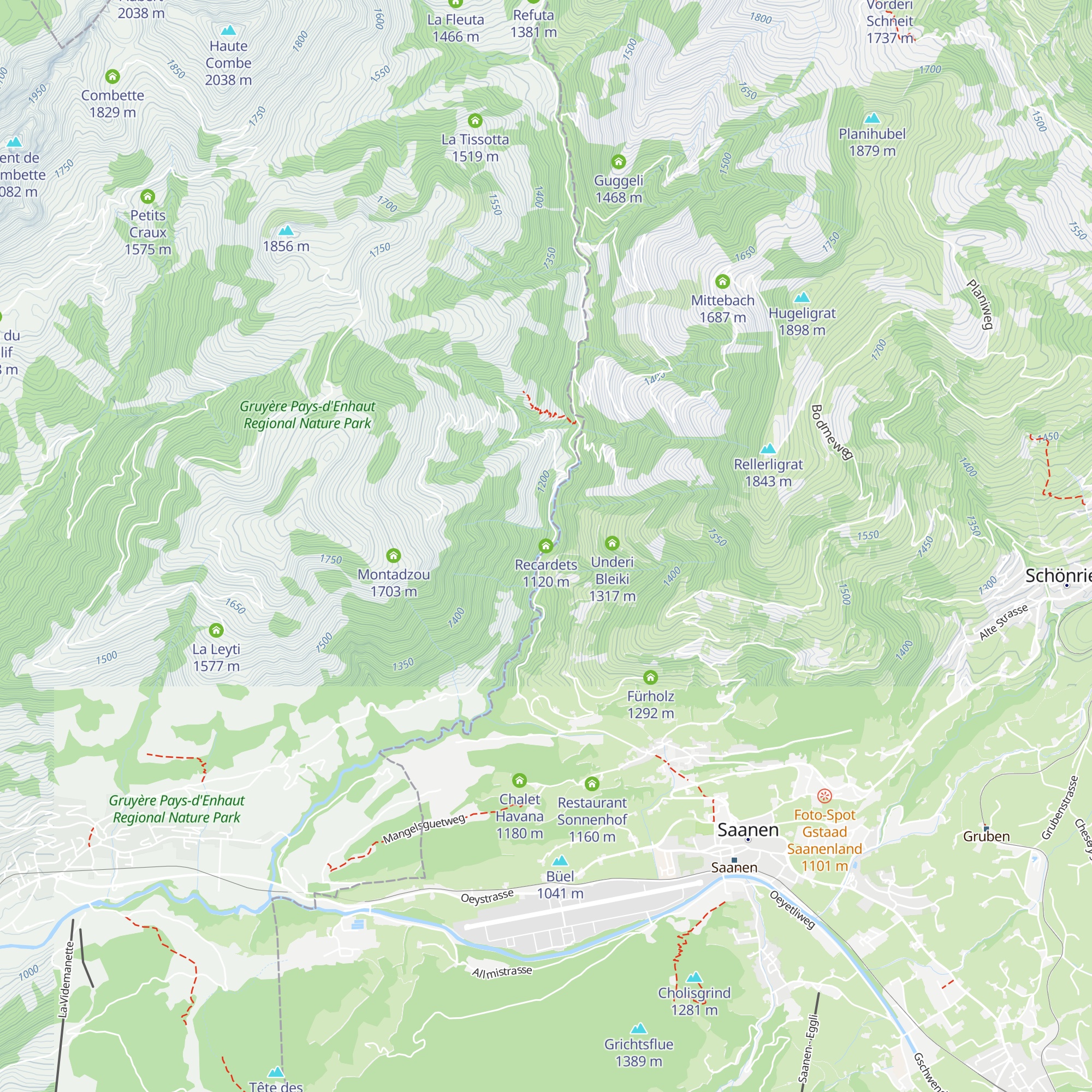 Recardets map