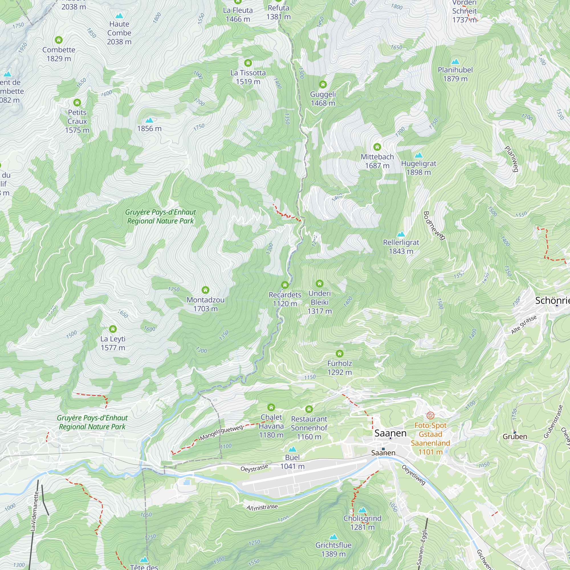 Recardets map