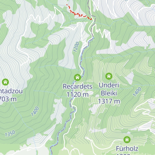 Map of Recardets